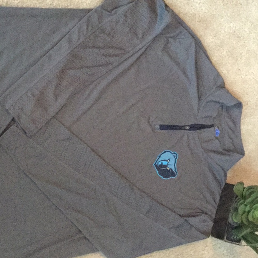 NBA Memphis Grizzlies Quarter-Zip Pullover 2XL